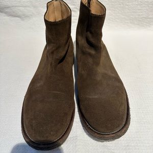 APC brown suede men’s boot size 43